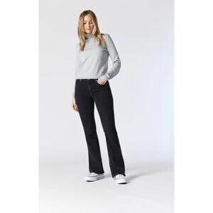 Mavi High-Rise Sydney Flare Jeans – Size 27/33, Dark Smoke Feather Blue NWT